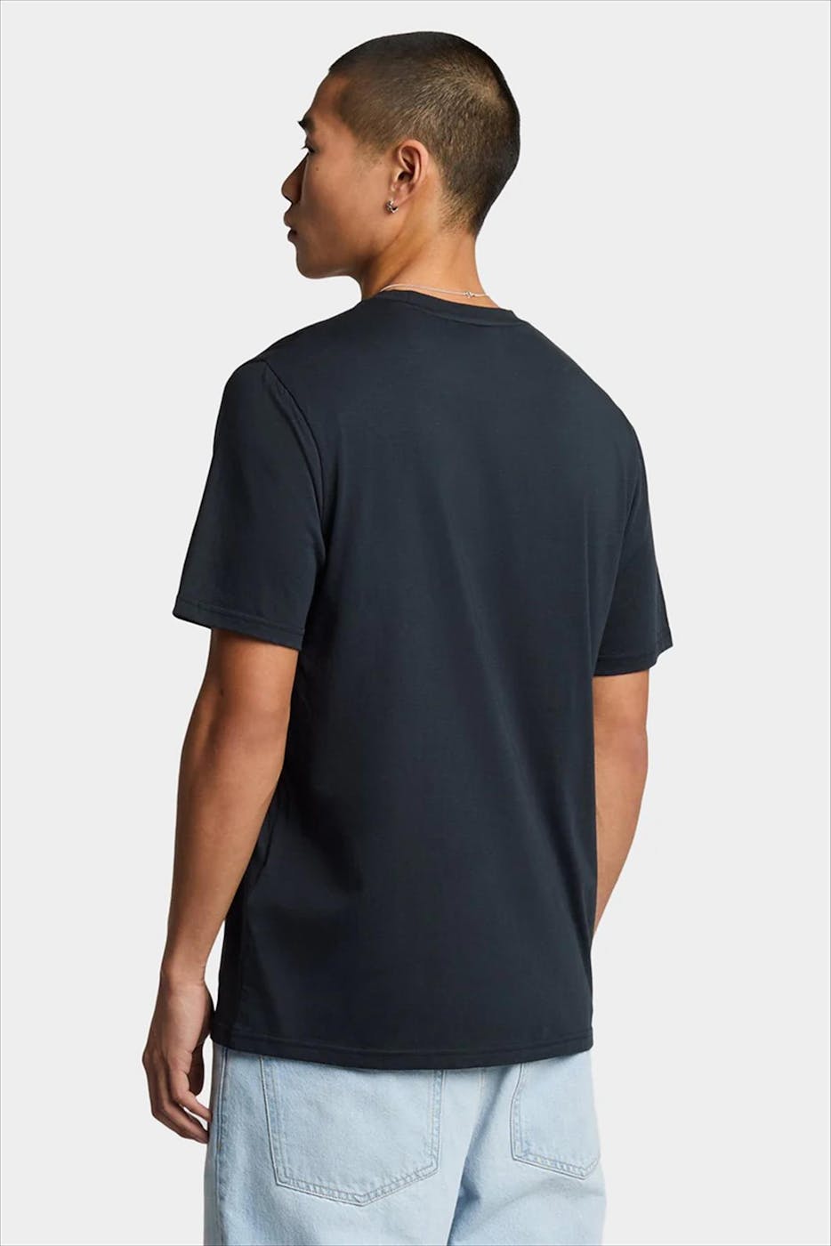 Lyle & Scott - Donkerblauwe Superfine T-shirt