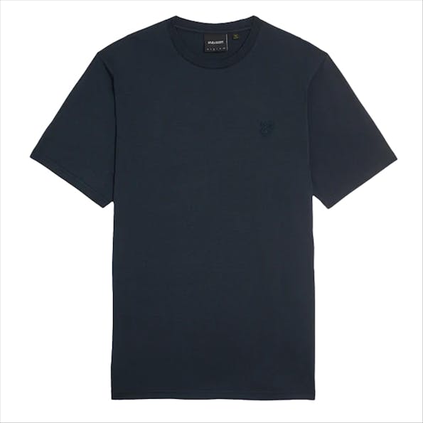 Lyle & Scott - Donkerblauwe Superfine T-shirt