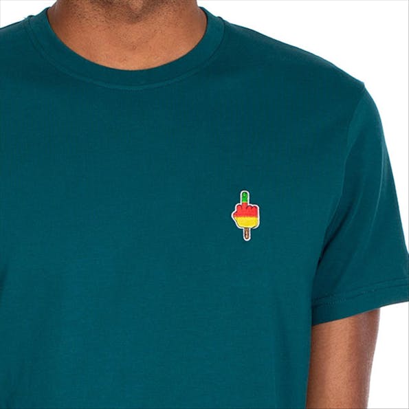 Iriedaily - Donkergroene Flutscher T-shirt