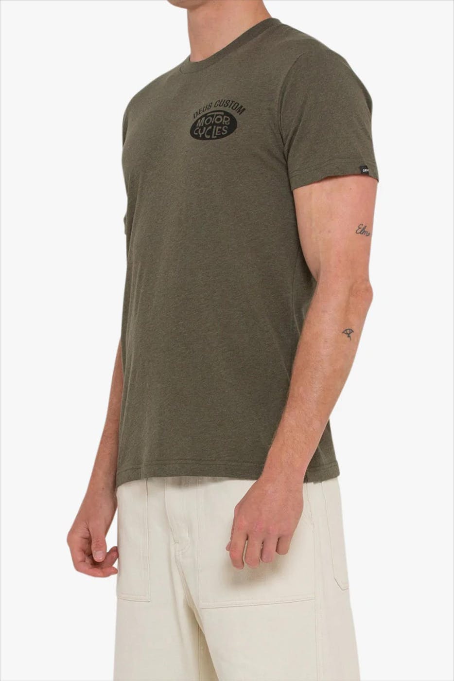 Deus Ex Machina - Donkergroene Certain T-shirt