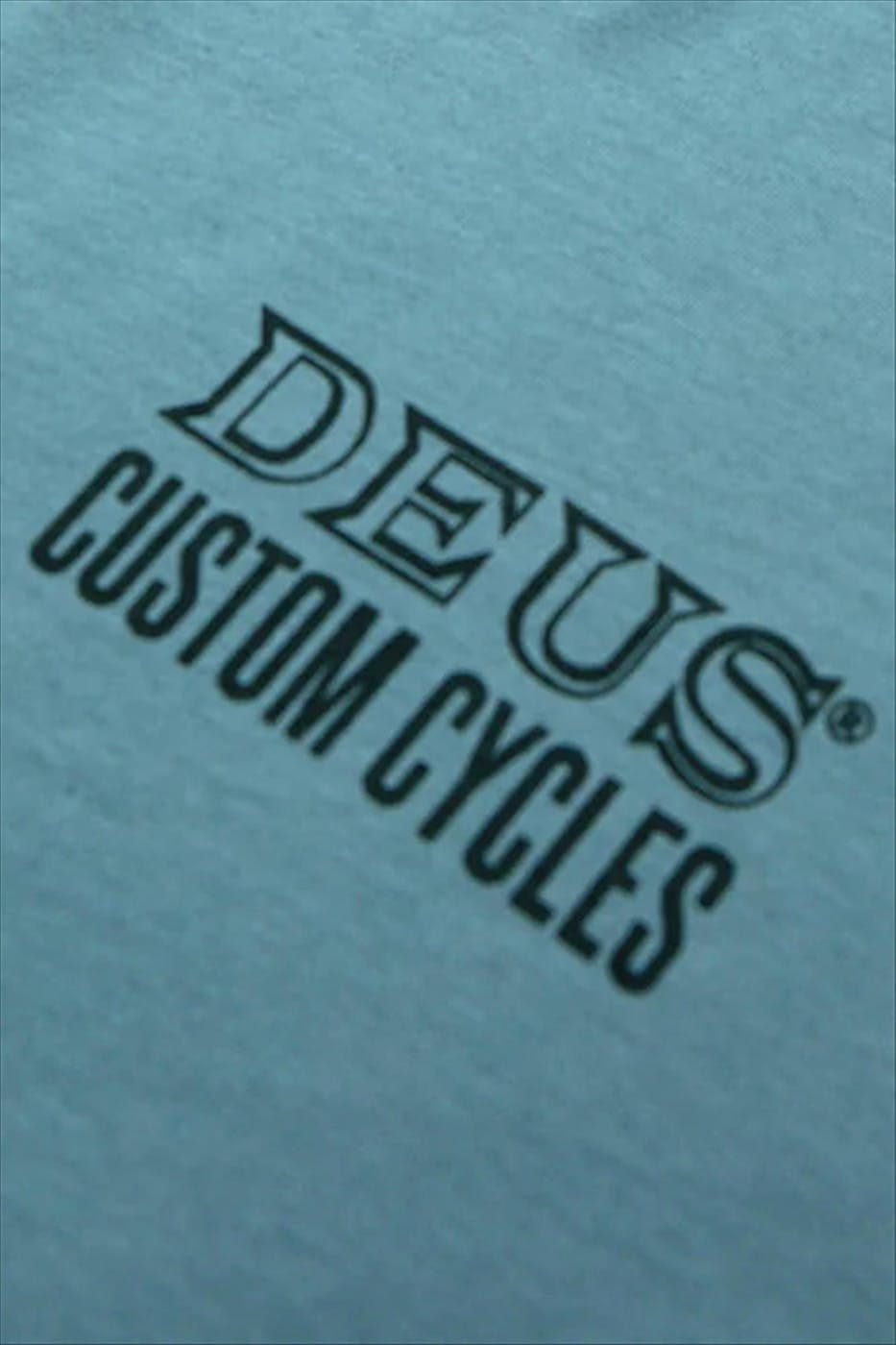 Deus Ex Machina - Lichtblauwe Good Luck T-shirt