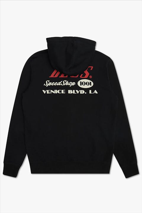 Deus Ex Machina - Zwarte Tin Lizzie Zip hoodie
