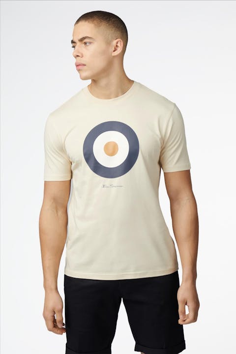 Ben Sherman - Beige Signature Target T-shirt