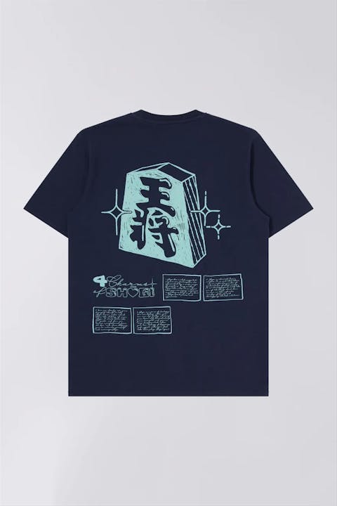 Edwin - Donkerblauwe Shogi T-shirt