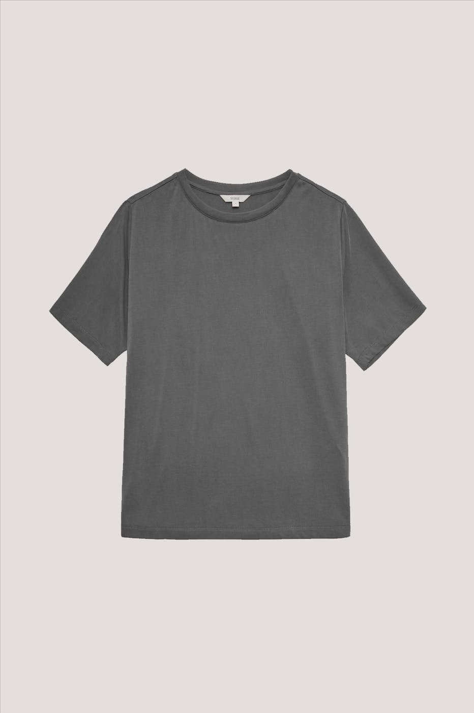 YERSE - Grijze Short Sleeve T-shirt