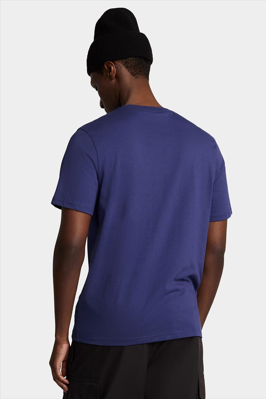 Lyle & Scott - Donkerblauwe Plain T-shirt