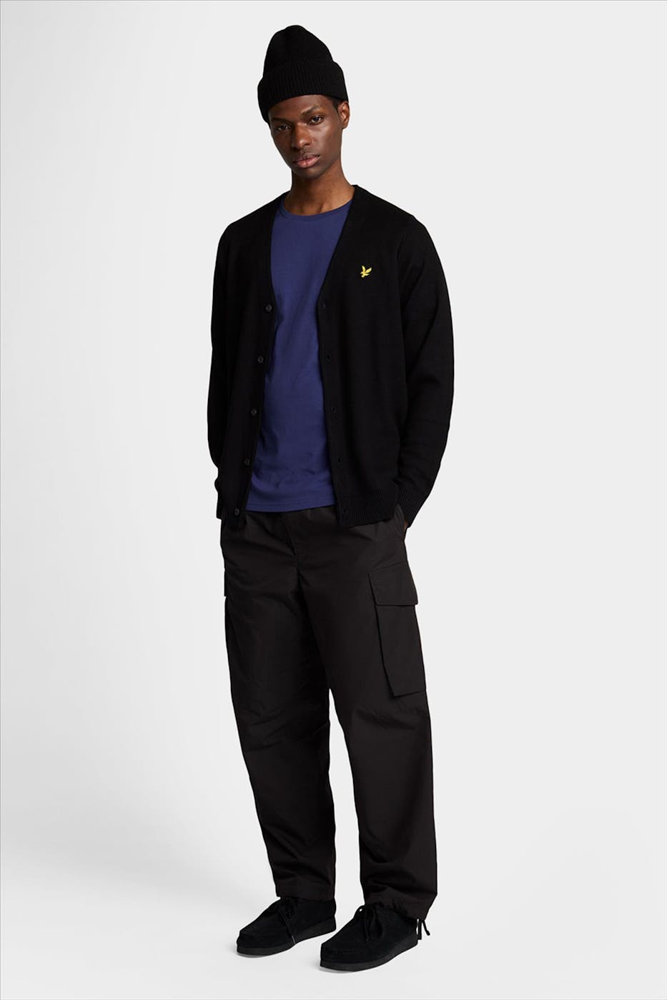 Lyle & Scott - Donkerblauwe Plain T-shirt