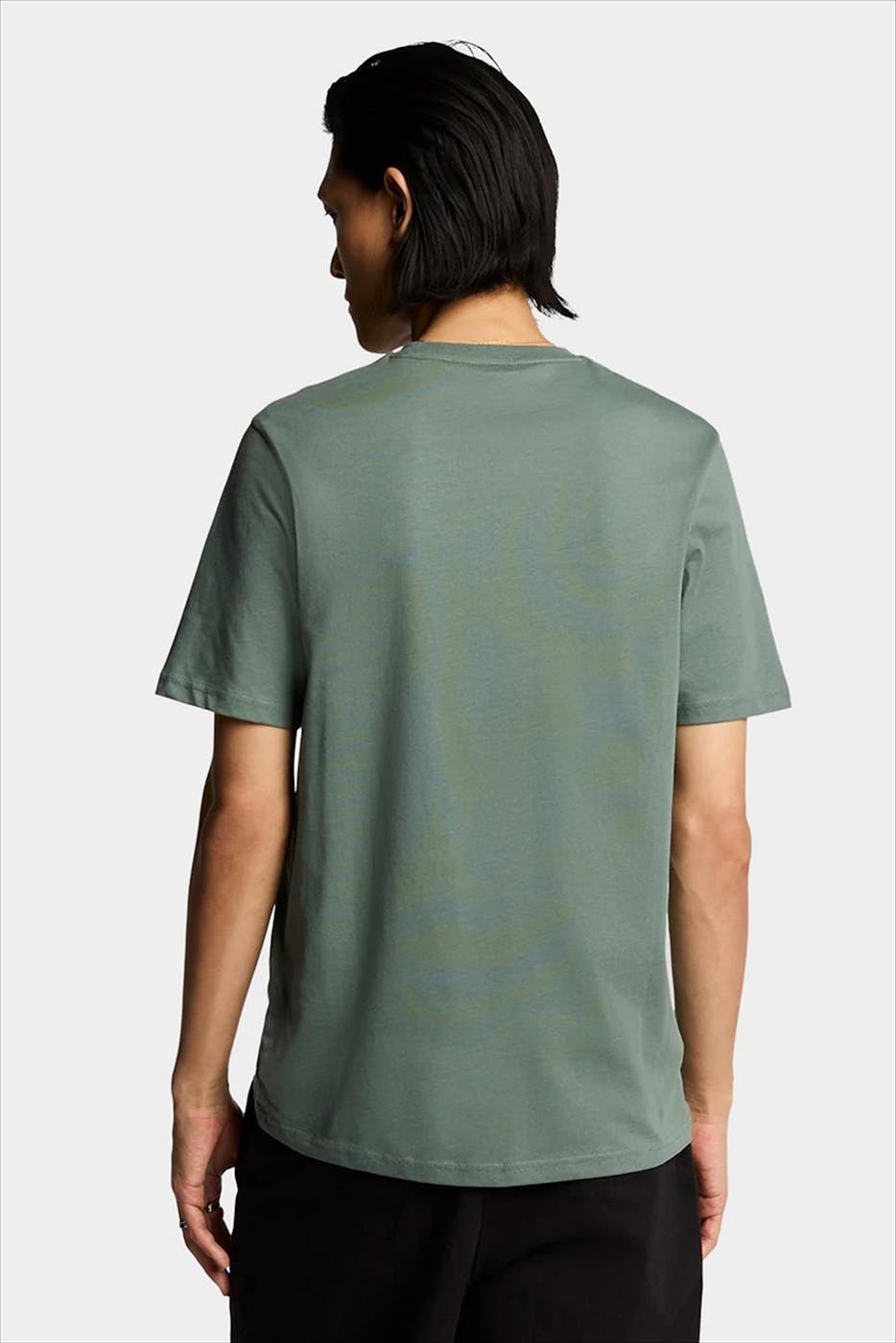Lyle & Scott - Groene Plain T-shirt
