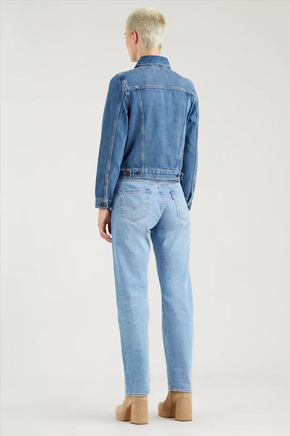 Levi's - Blauwe Original Trucker jeans jacket