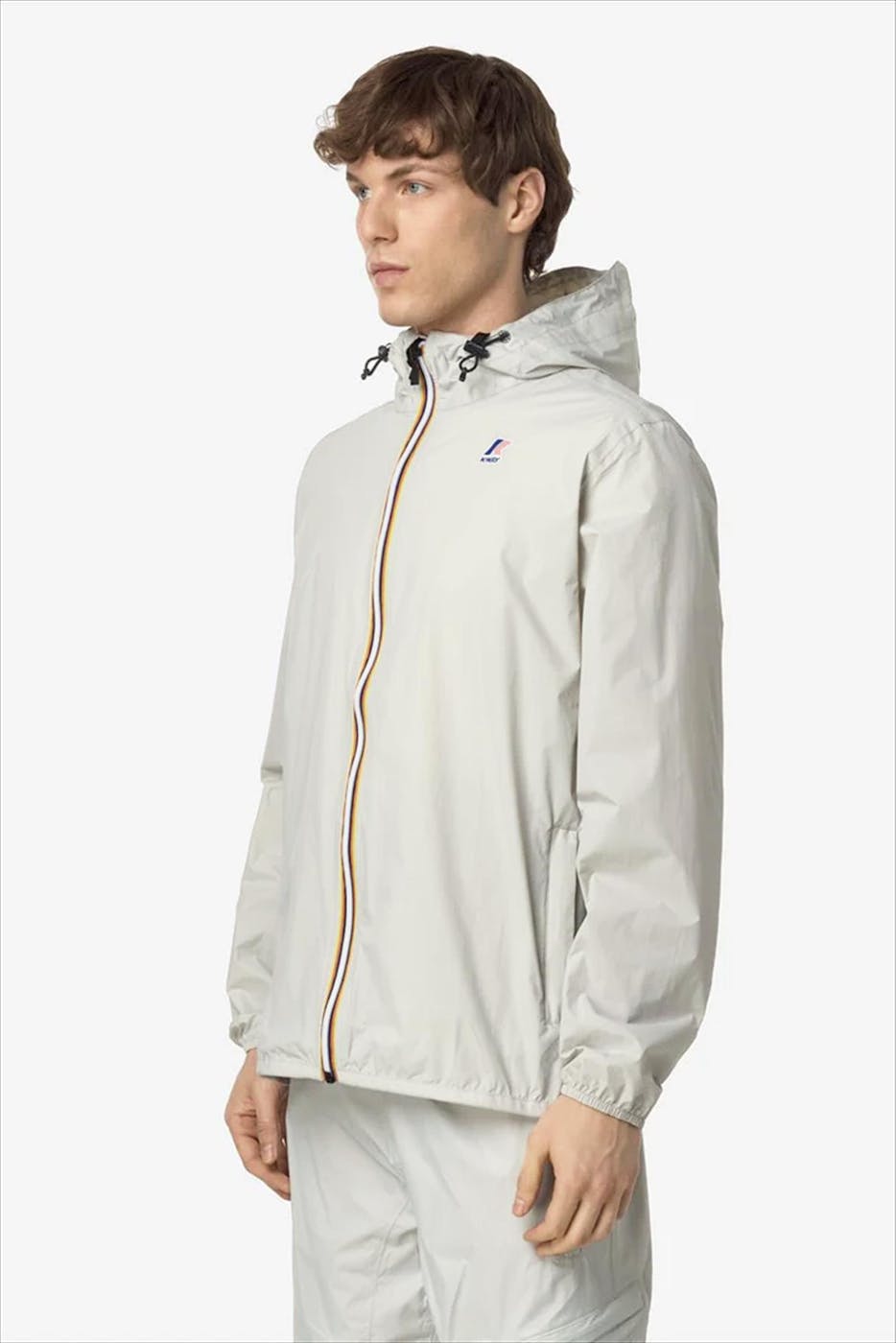 K-Way - Beige Le Vrai 4.0 Claude regenjas