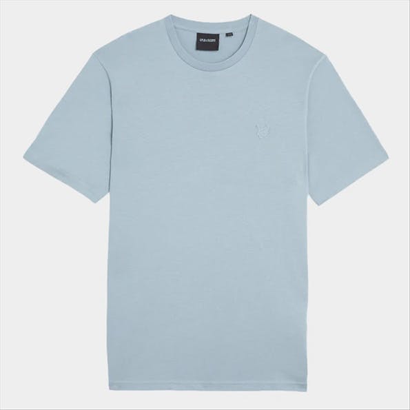 Lyle & Scott - Lichtblauwe Tonal Eagle T-shirt