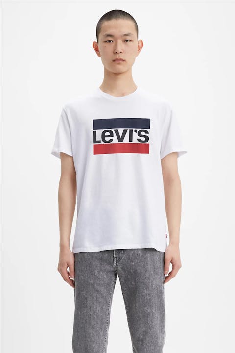 Levi's - Witte Sportswear Logo T-shirt
