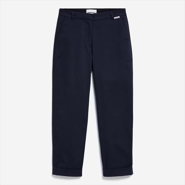 Armed Angels - Donkerblauwe Kaadwi broek