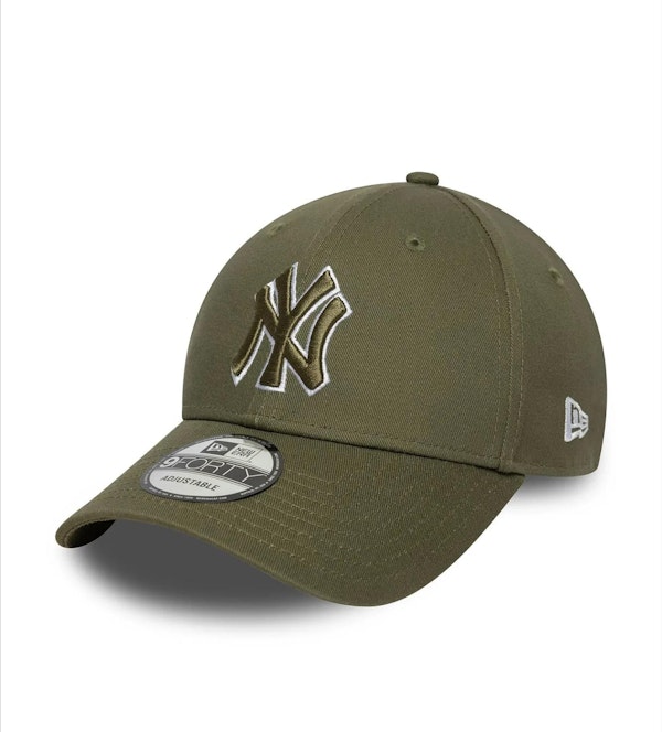 New Era - Donkergroene New York Yankees Outline pet