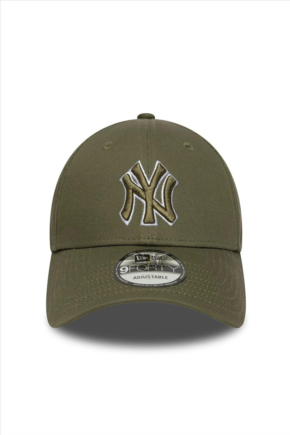 New Era - Donkergroene New York Yankees Outline pet
