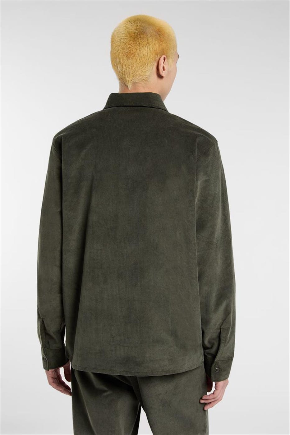 Dickies - Donkergroen Corduroy hemd