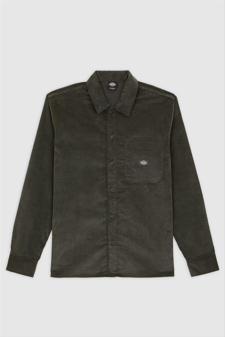 Dickies - Donkergroen Corduroy hemd