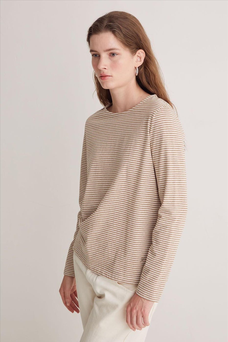 YERSE - Beige Stripes longsleeve