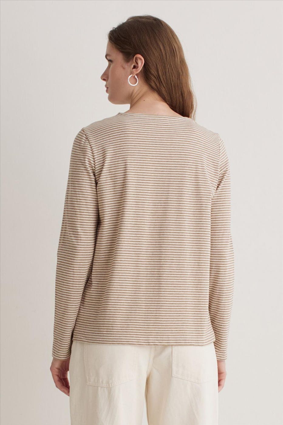 YERSE - Beige Stripes longsleeve