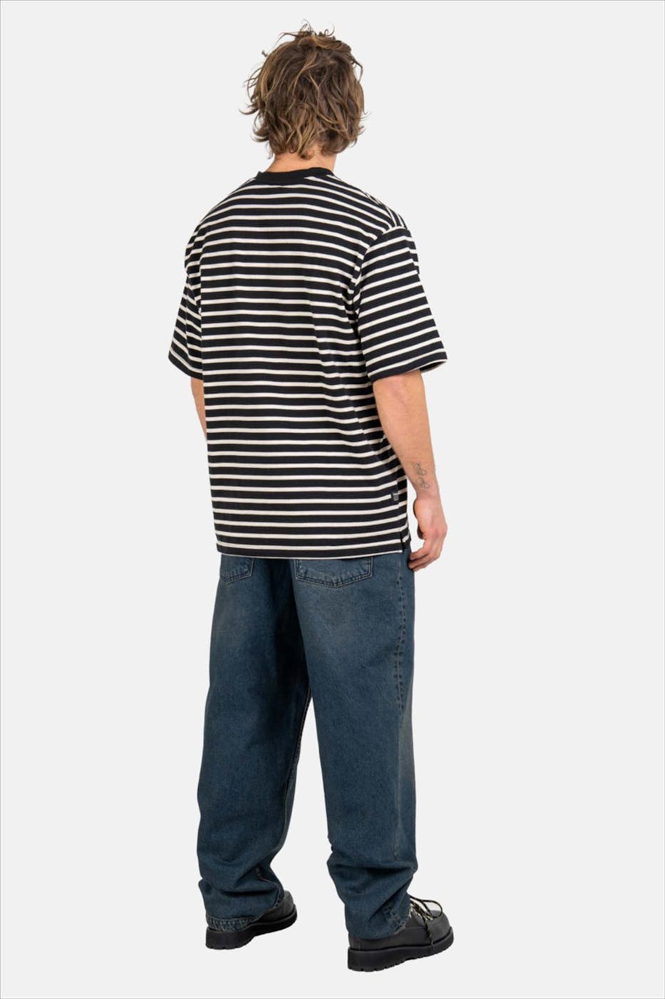 Reell - Donkerblauwe Baggy jeans
