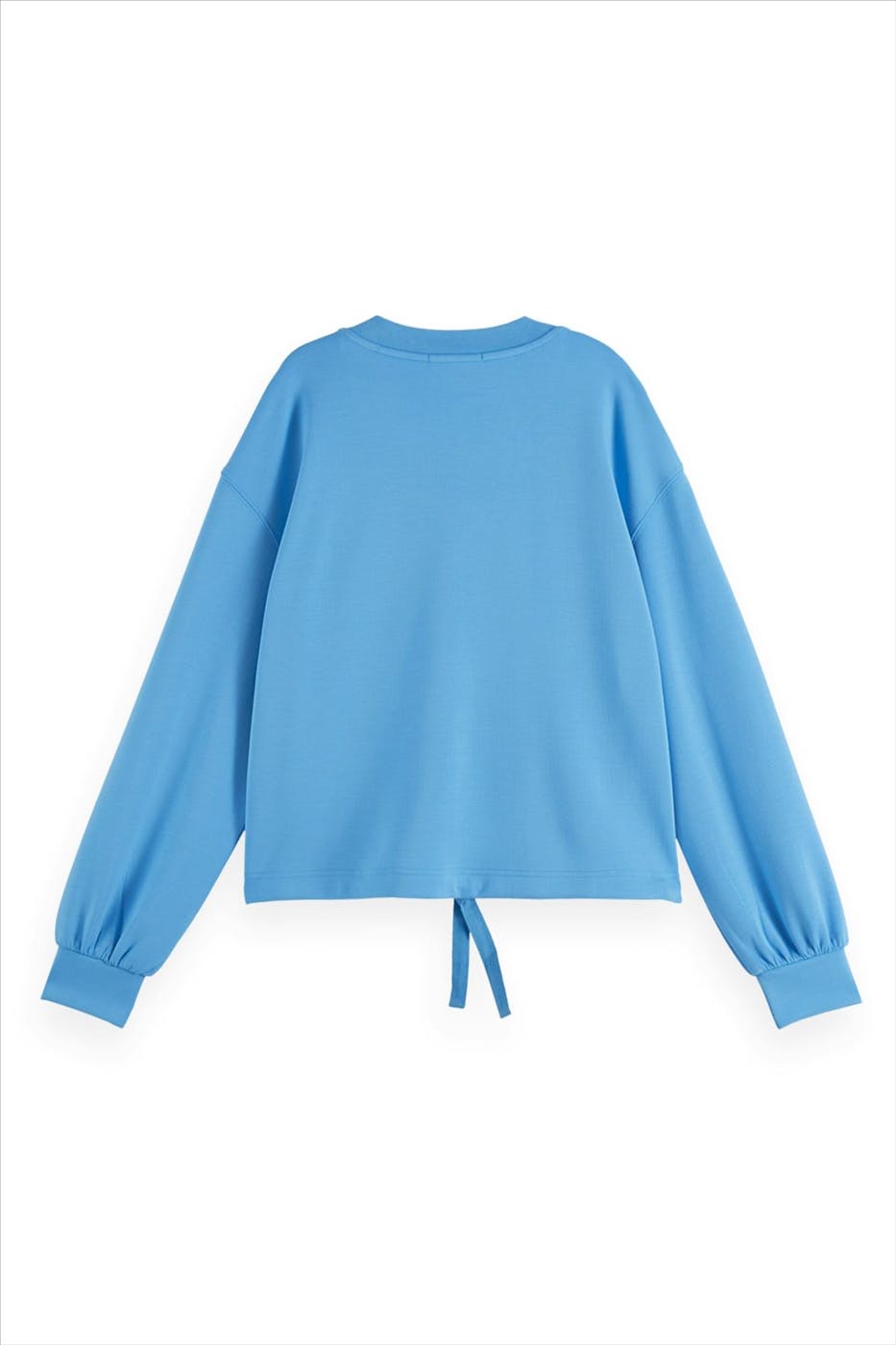 Scotch & Soda - Lichtblauwe Modal sweater