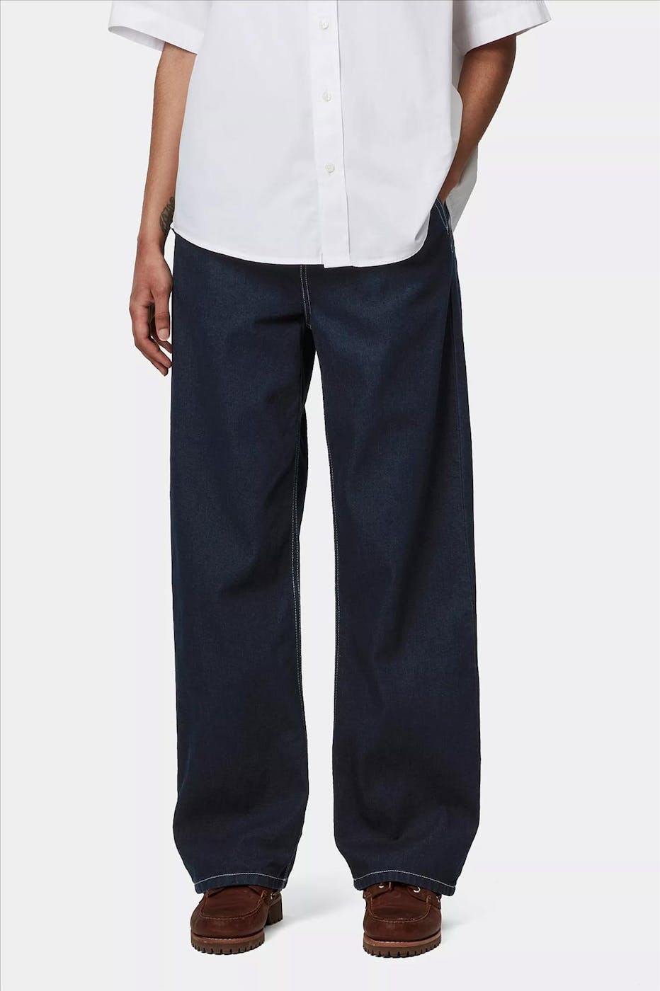 Carhartt WIP - Donkerblauwe W' Simple jeans
