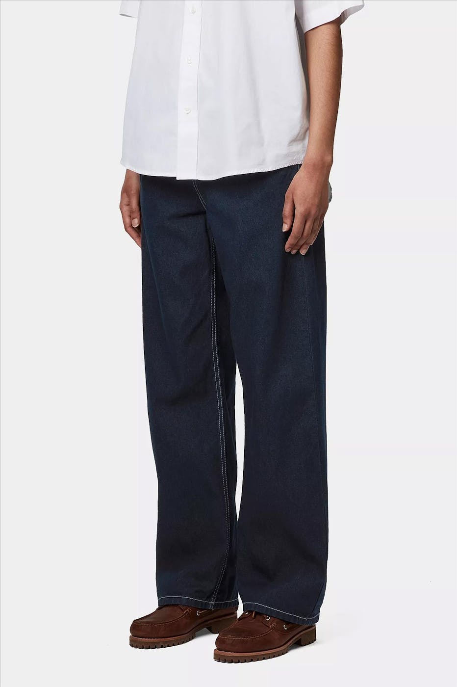 Carhartt WIP - Donkerblauwe W' Simple jeans