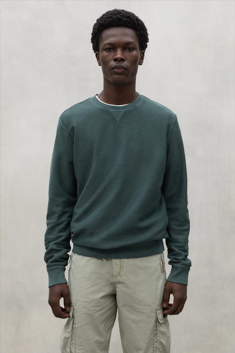 ECOALF - Donkergroene Newark sweater