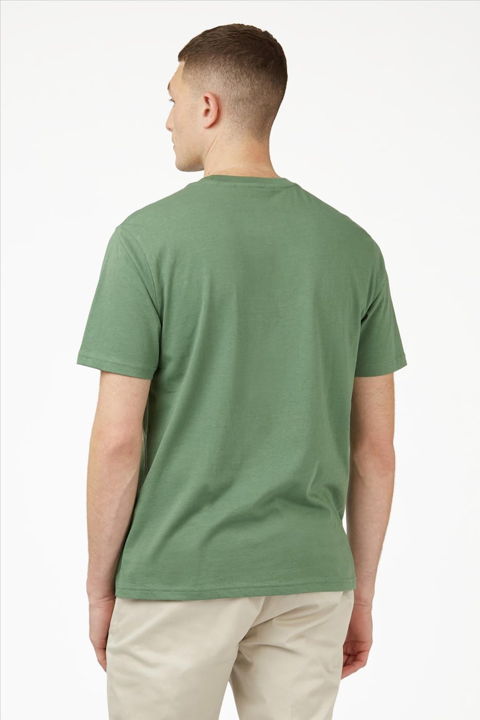 Ben Sherman - Groene Signature Pocket T-shirt