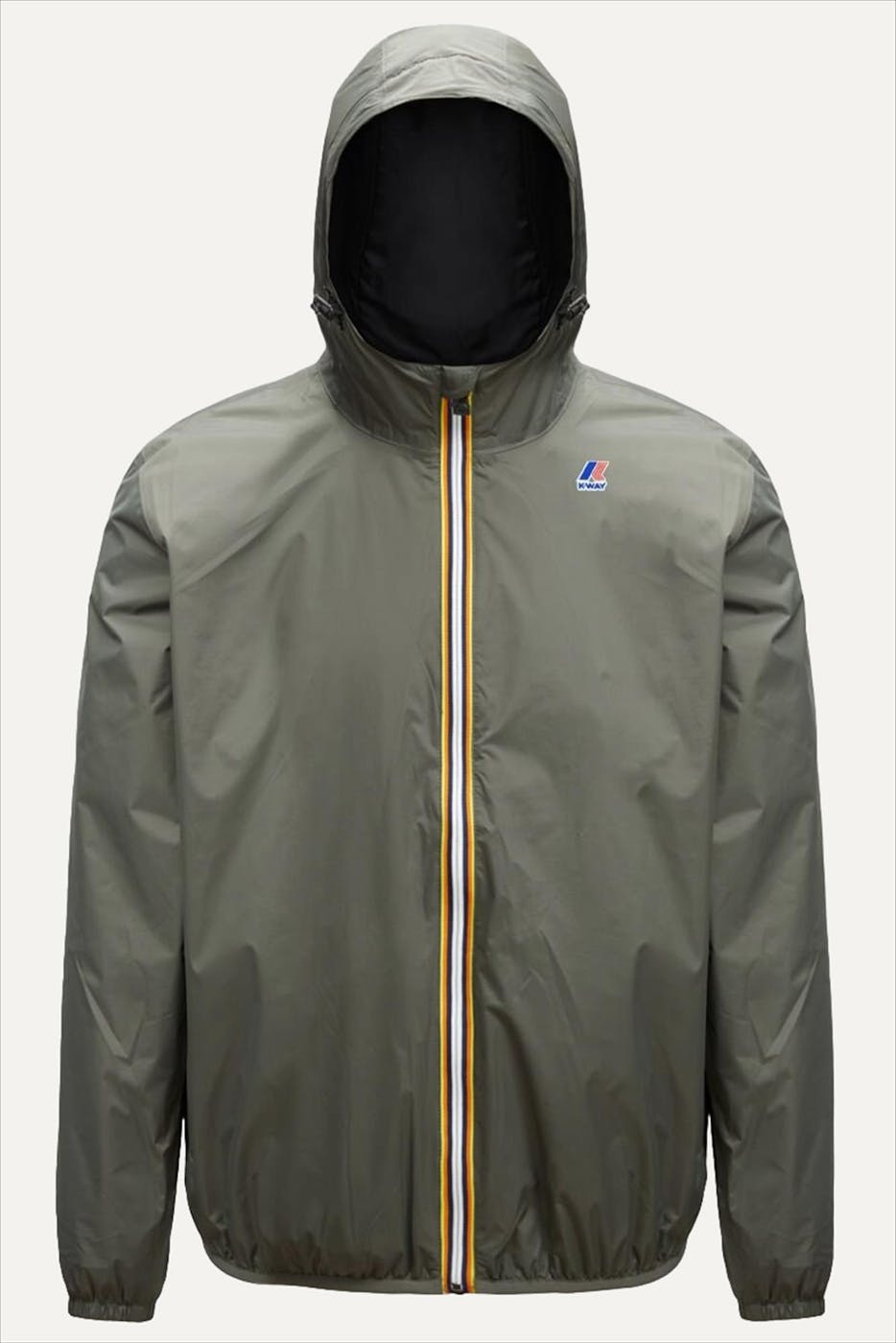 K-Way - Donkergroene Le Vrai Claude 3.0 Warm jas