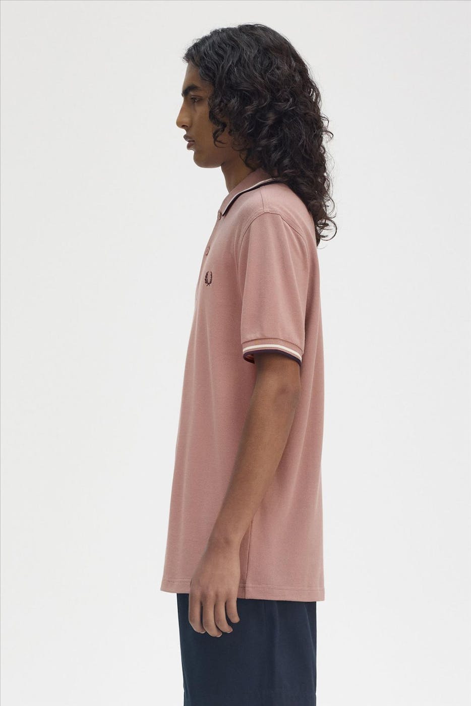 Fred Perry - Nude Twin Tipped polo