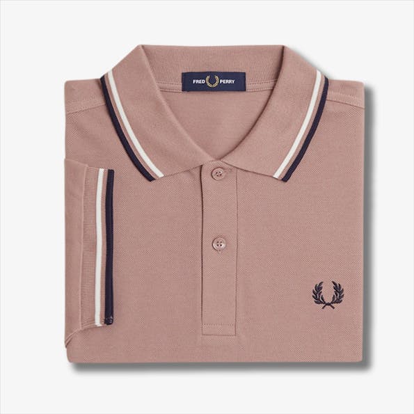 Fred Perry - Nude Twin Tipped polo