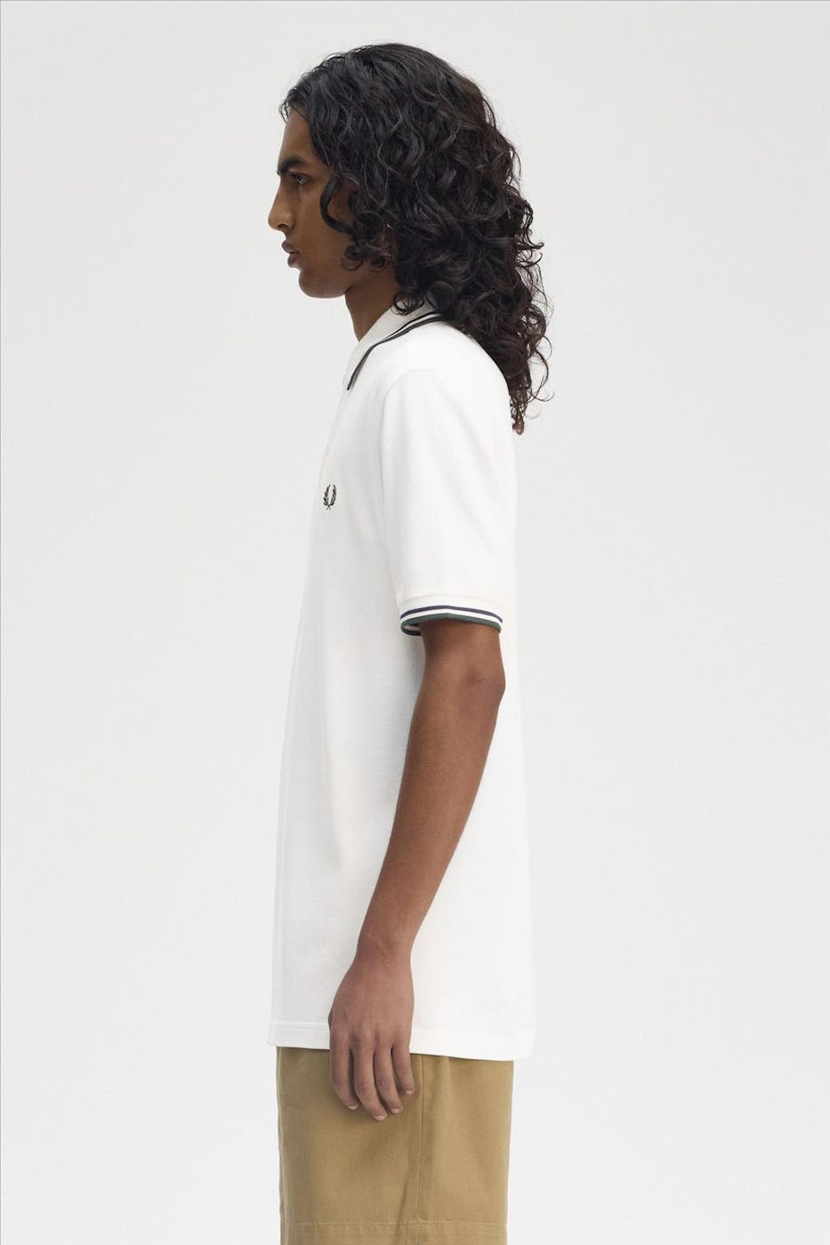 Fred Perry - Witte Twin Tipped polo