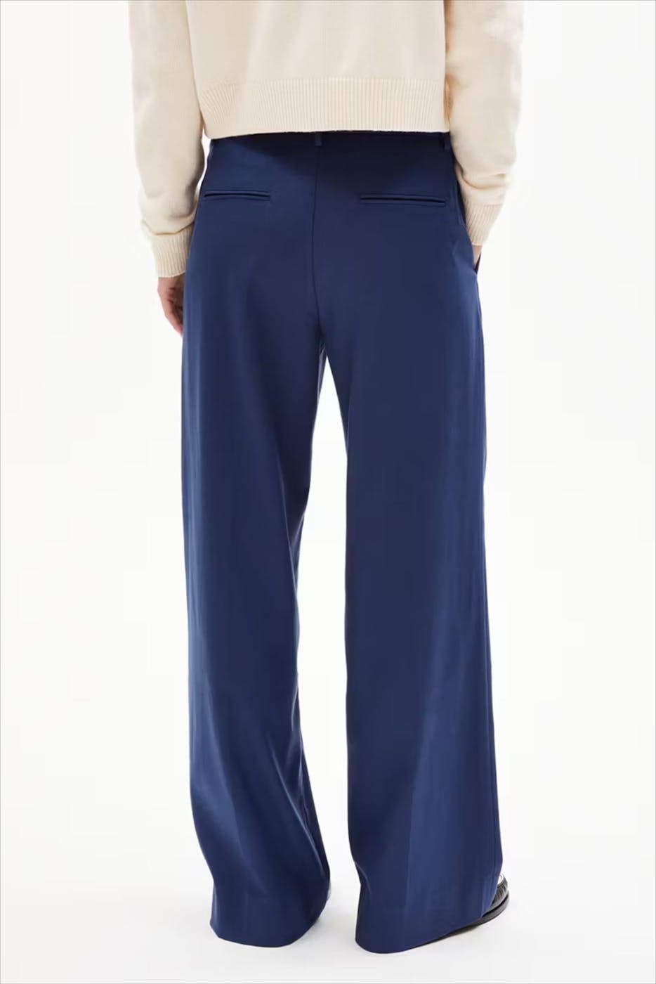 Armed Angels - Donkerblauwe Leandraa broek