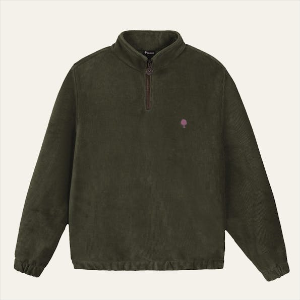 Faguo - Donkergroene Amboise sweater