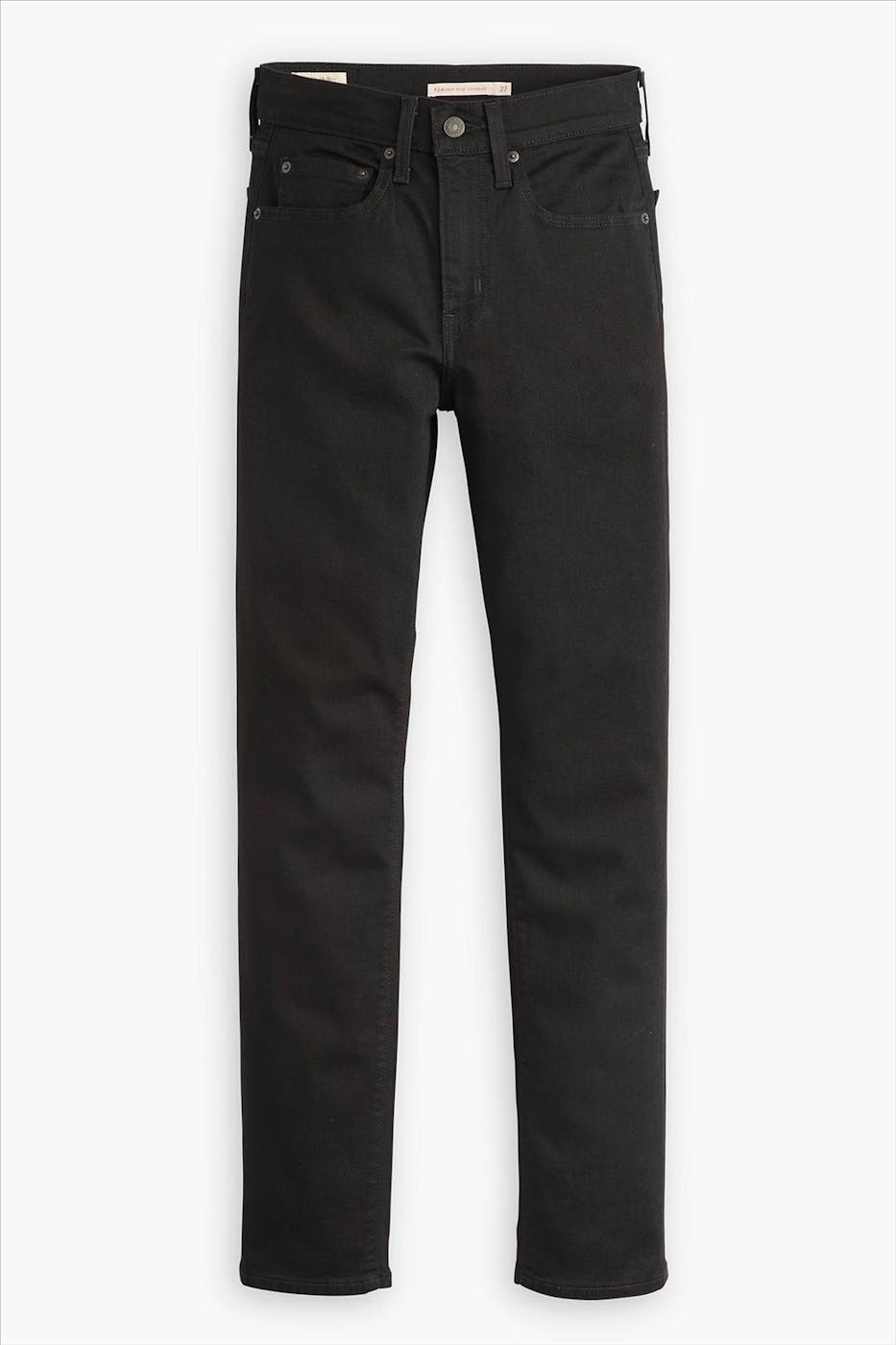 Levi's - Zwarte 724 Slim Straight jeans