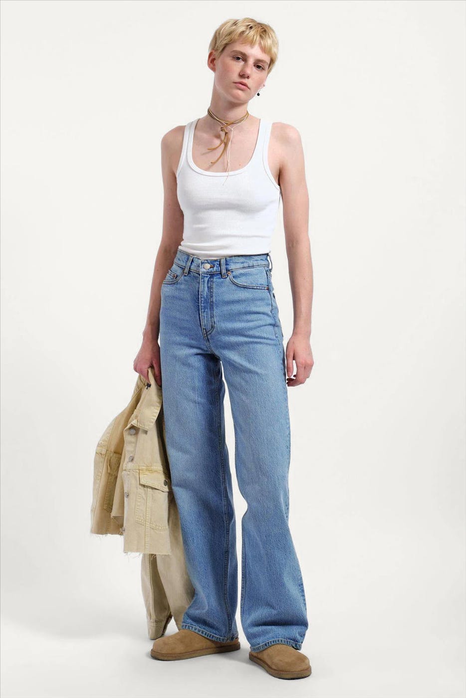 Dr. Denim - Blauwe Echo straight jeans