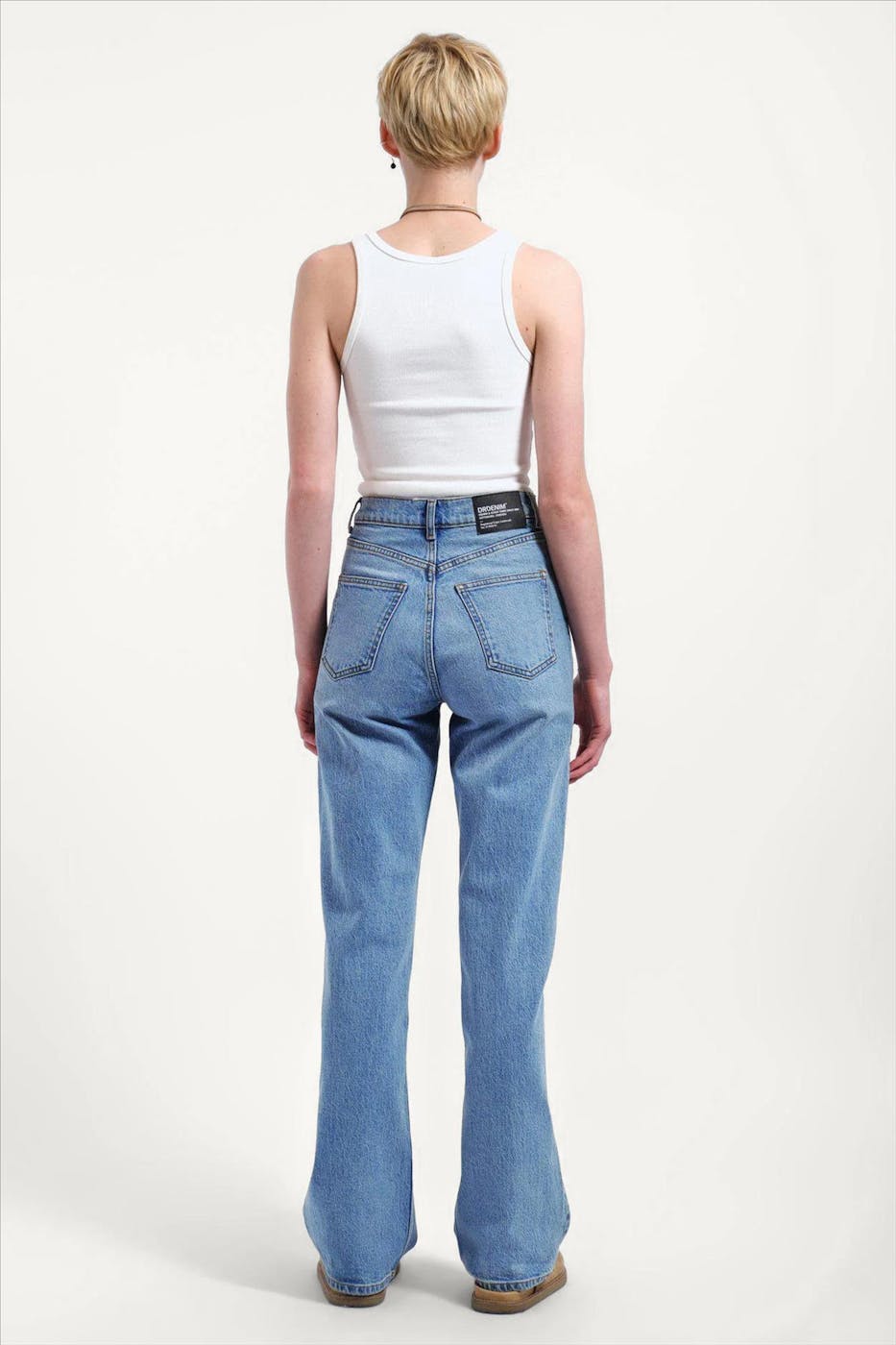 Dr. Denim - Blauwe Echo straight jeans