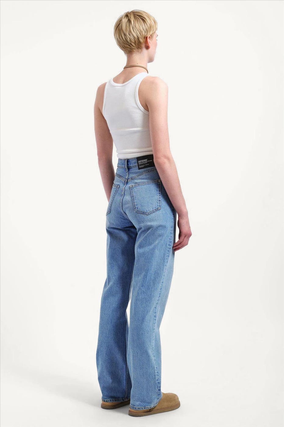 Dr. Denim - Blauwe Echo straight jeans