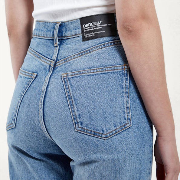 Dr. Denim - Blauwe Echo straight jeans