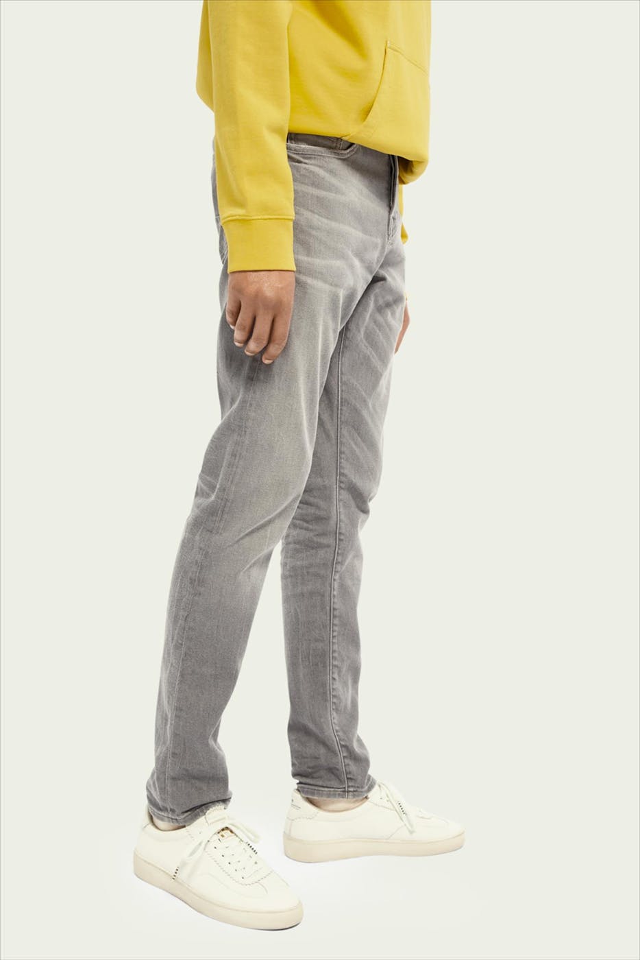 Scotch & Soda - Grijze Ralston slim jeans