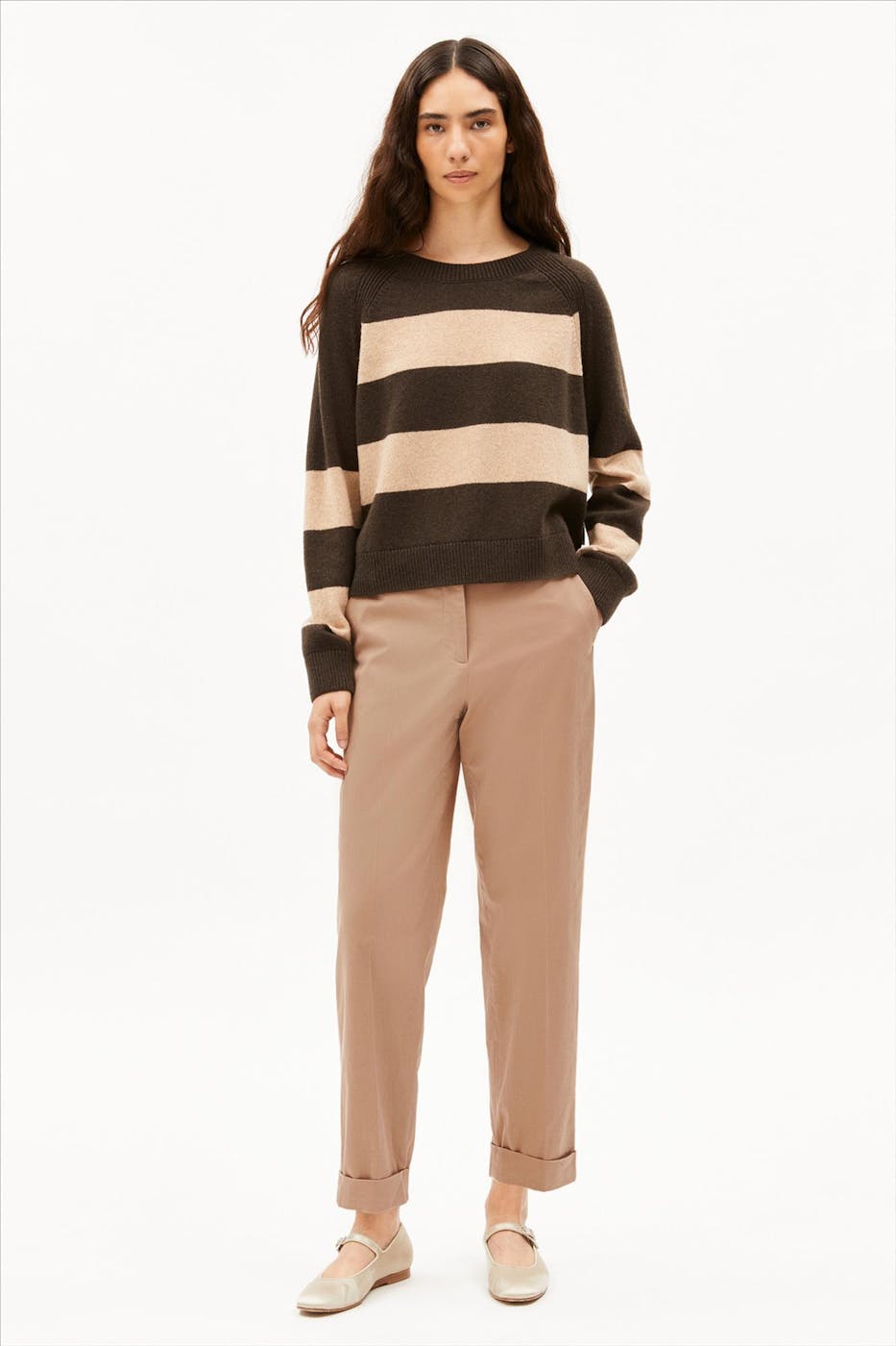 Armed Angels - Beige Kaadwi broek