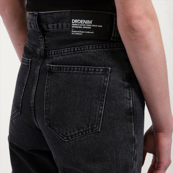 Dr. Denim - Zwarte Retro Echo straight jeans