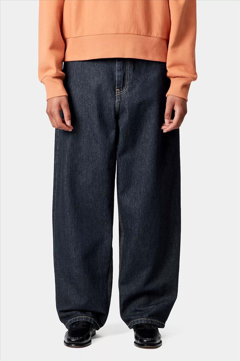 Carhartt WIP - Donkerblauwe Brandon jeans