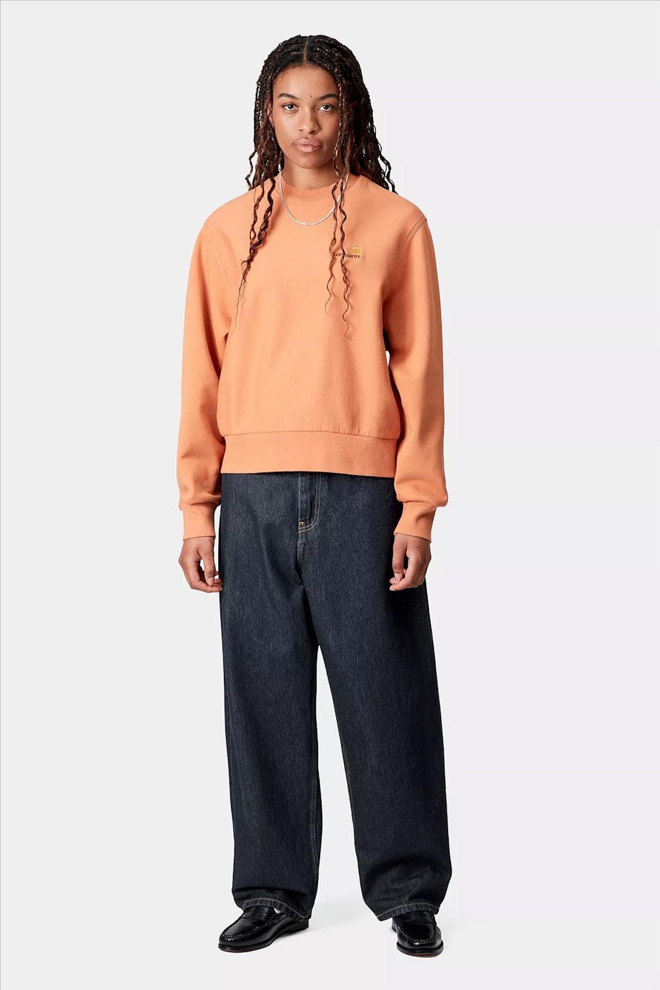 Carhartt WIP - Donkerblauwe Brandon jeans