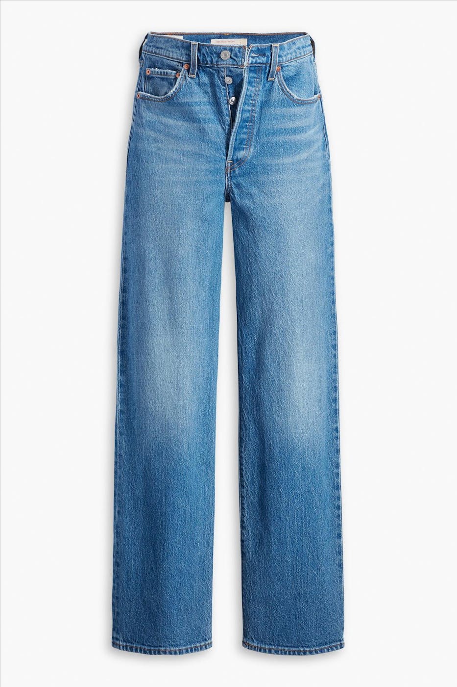 Levi's - Blauwe Ribcage Straight jeans