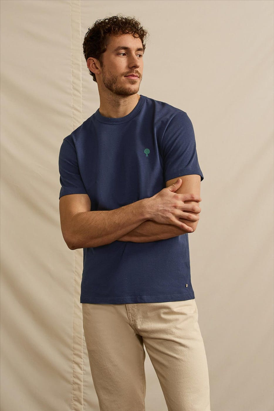 Faguo - Donkerblauwe Lugny T-shirt