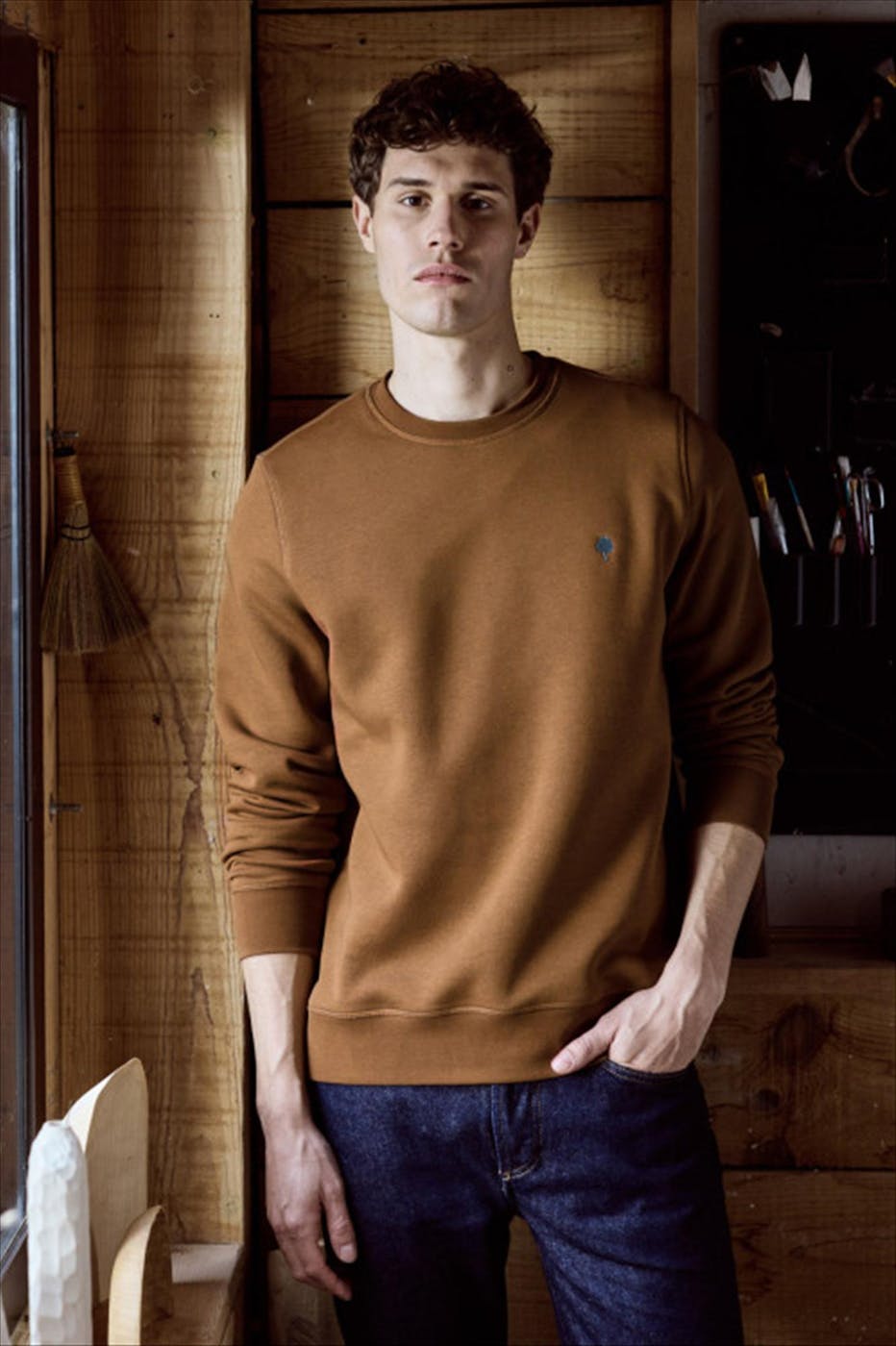 Faguo - Camelbruine Donzy sweater