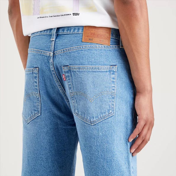 Levi's - Blauwe 501 jeansshort