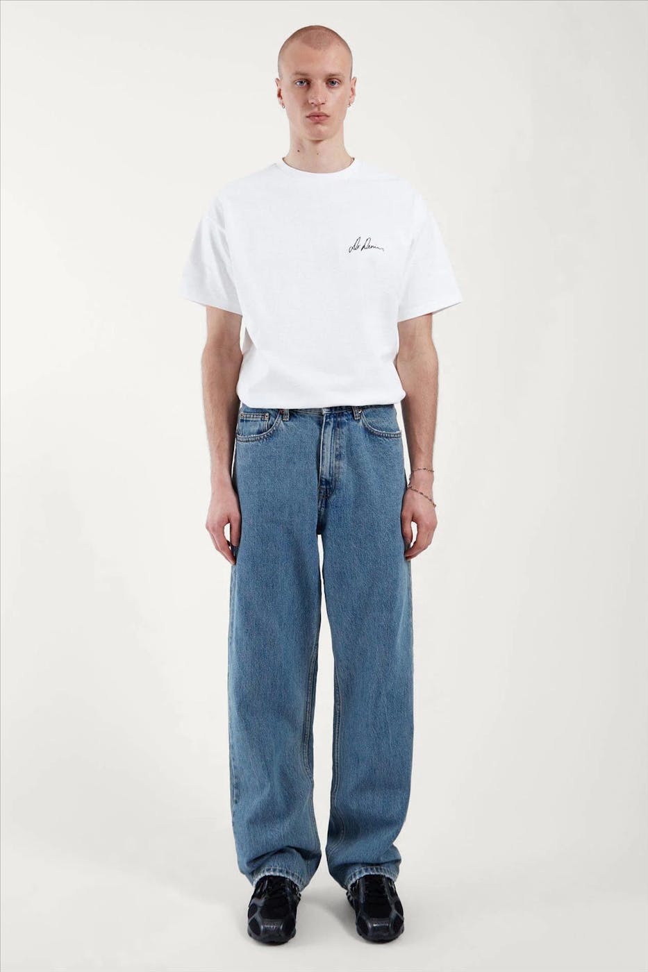 Dr. Denim - Blauwe Retro Omar wide jeans